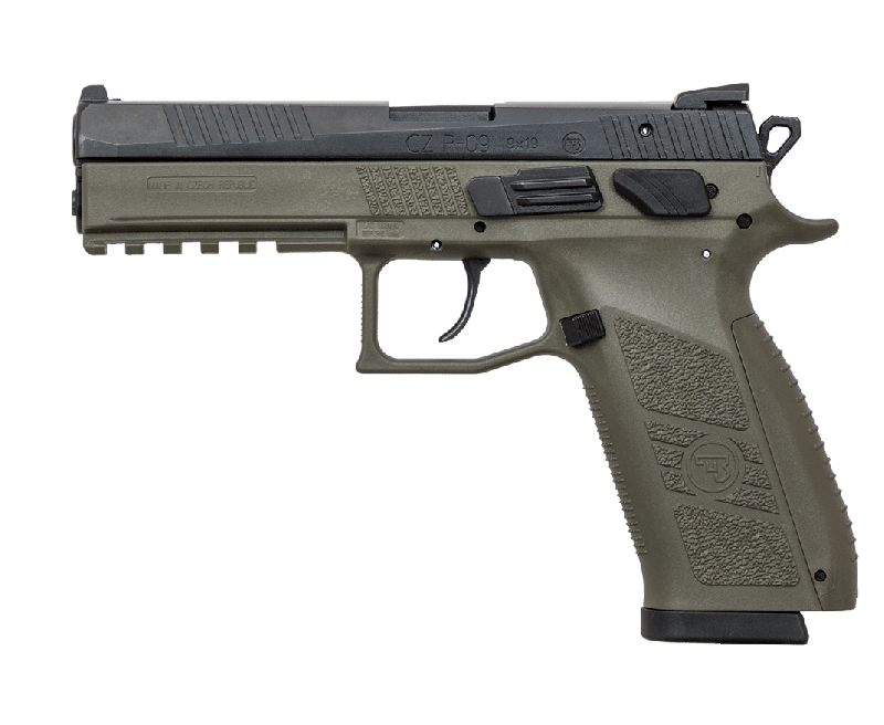 CZ P09 Duty OD Green 9mm 4.54-inch 10Rds