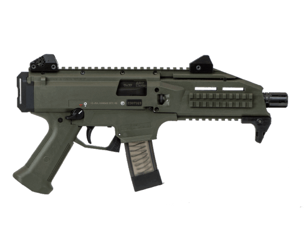 CZ Scorpion Evo 3 S1 Pistol OD Green 9mm 7.72-inch 20Rds