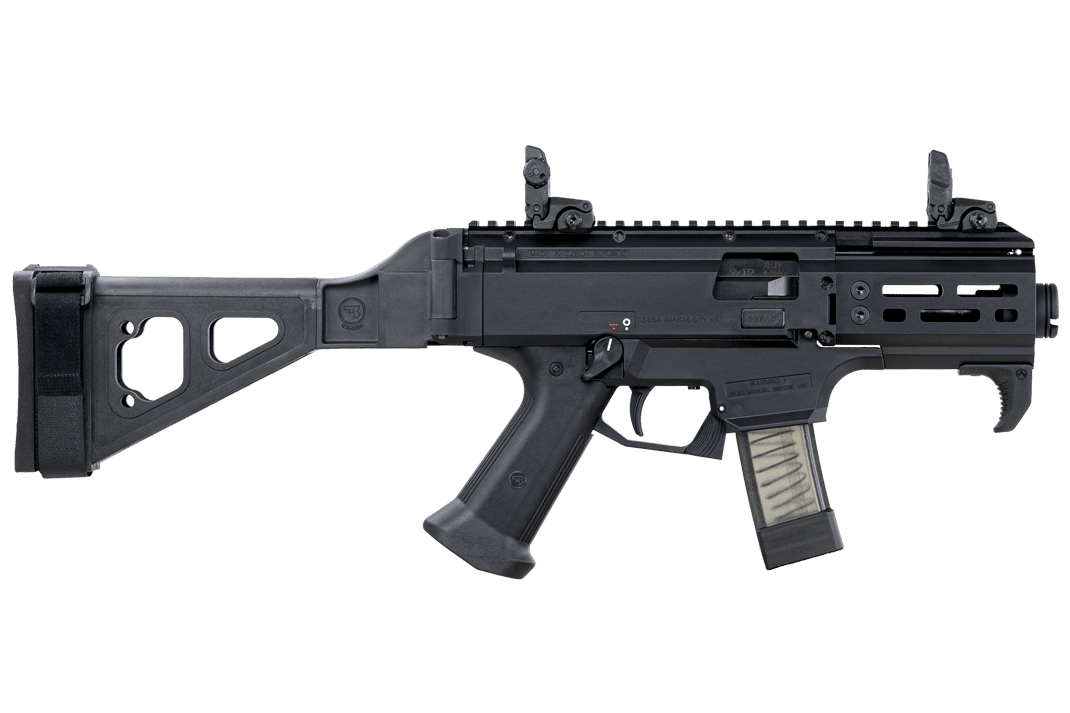 CZ Scorpion EVO 3 S2 Pistol 9mm 4″ 10 Rounds W/Folding Brace