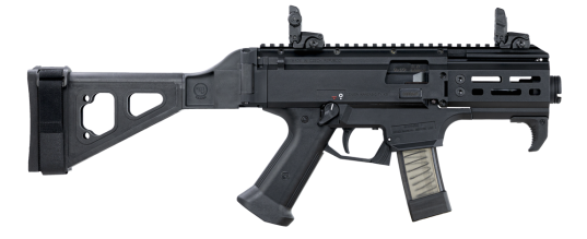 CZ Scorpion EVO 3 S2 Pistol 9mm 4″ 20 Rounds W/Folding Brace