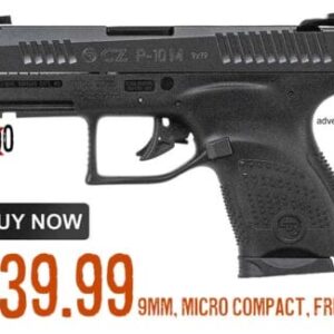CZ P-10 M 9mm Micro-Compact Pistol