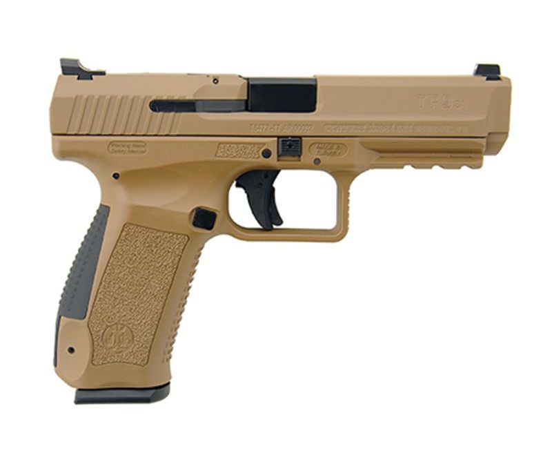 Century Canik TP9SA MOD-2 9mm 4.46-inch 18Rds FDE