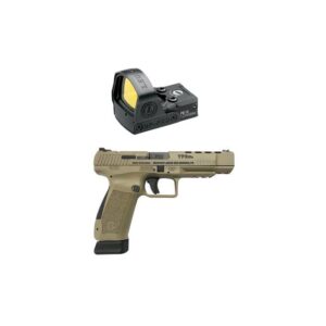 Century Arms Canik TP9SFX FDE 9mm 5.2-inch 20Rds w/ Leupold DeltaPoint Pro