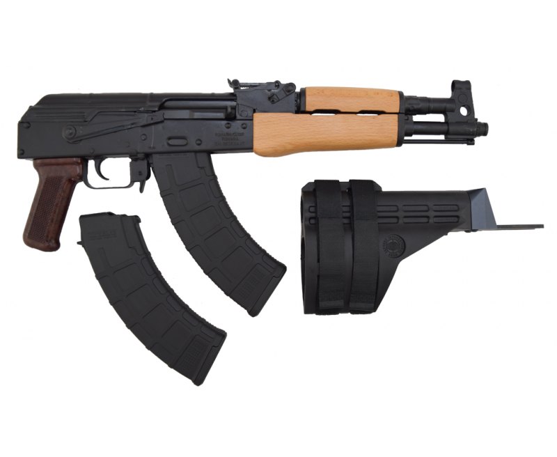 Century Arms HG1916C-N Draco Pistol 7.62X39 12.15-inch 30Rd W/Stabilizing Brace