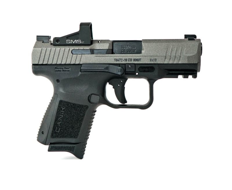 Century Arms TP9 Elite Sub-Compact with Red Dot Grey 9mm 3.6″ Barrel 15-Rounds
