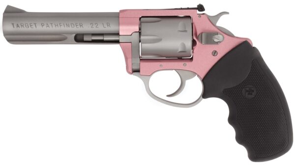 Charter Arms Target Pathfinder Pink Lady .22 LR 4″ Barrel 6-Rounds