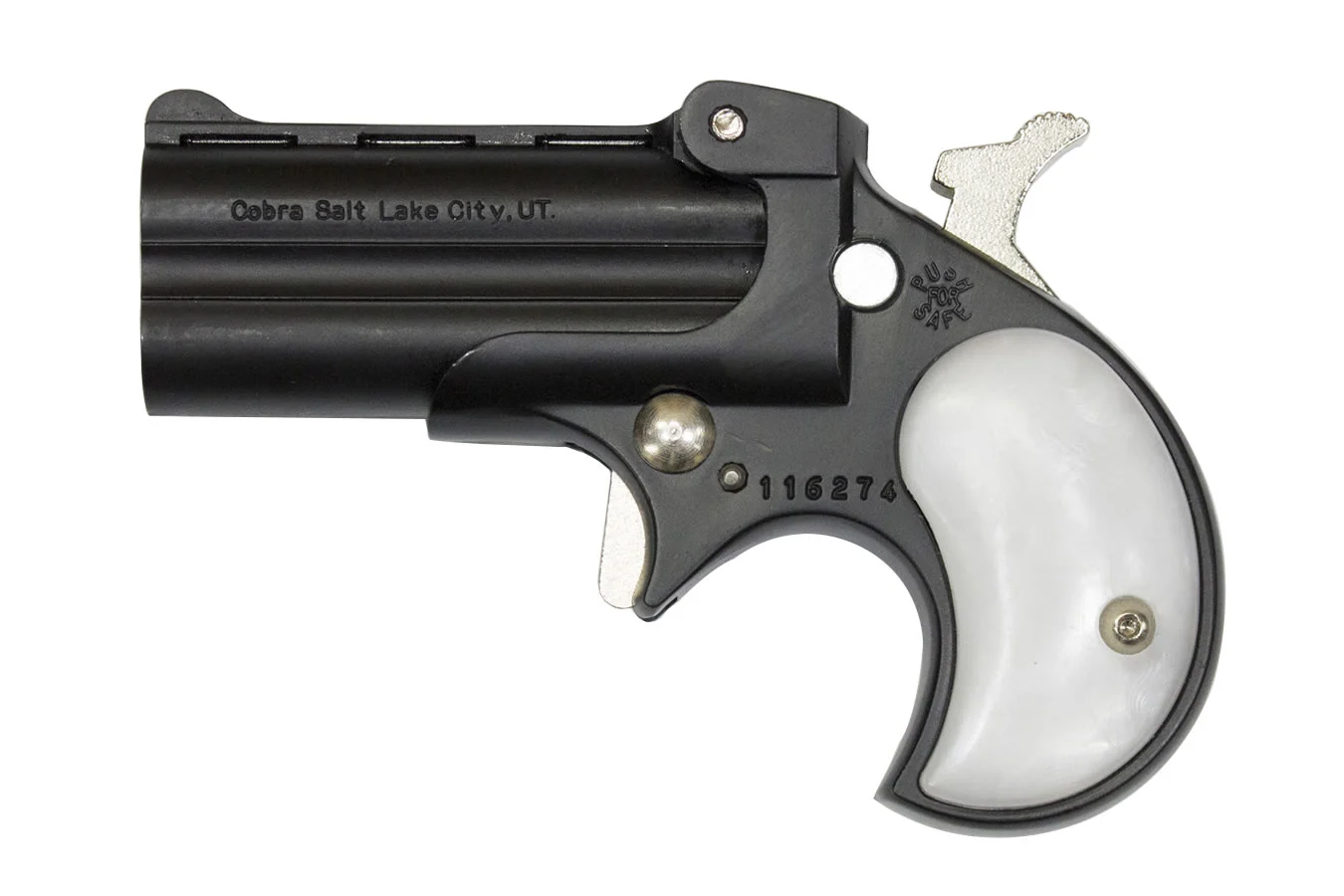 Cobra Enterprise Inc C22 22LR Derringer with Black Finish