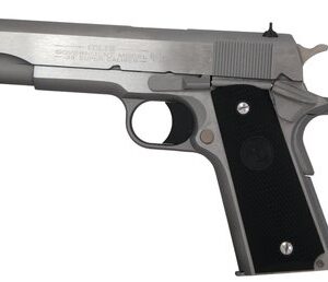 Colt Firearms 1991 Government Stainless .38 Super 5-inch 9Rd