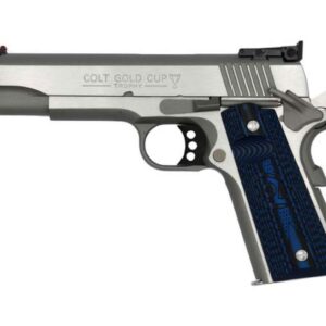 Colt Firearms Gold Cup Lite 1911 Stainless 9mm 5-inch 9Rds Adjustable Sights