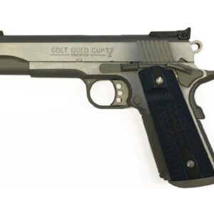 Colt Firearms Gold Cup Trophy Stainless Steel 9mm 5-inch 9rd
