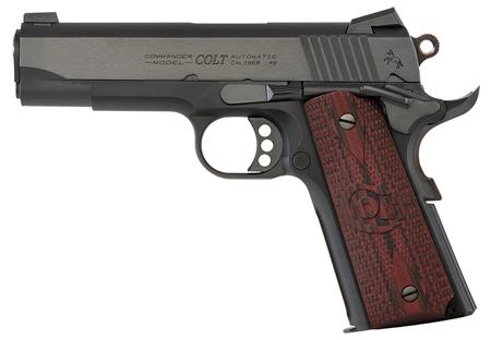 Colt Firearms Lightweight Commander Blue 9mm 4.25-inch 9Rds