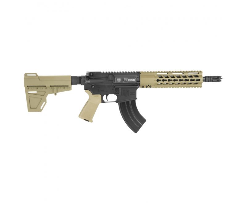 Diamondback DB15 AR Pistol Flat Dark Earth 7.62 X 39 10-inch 28Rds
