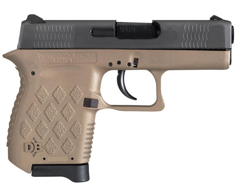 Diamondback DB9 FDE/Black 6.1" Pistol