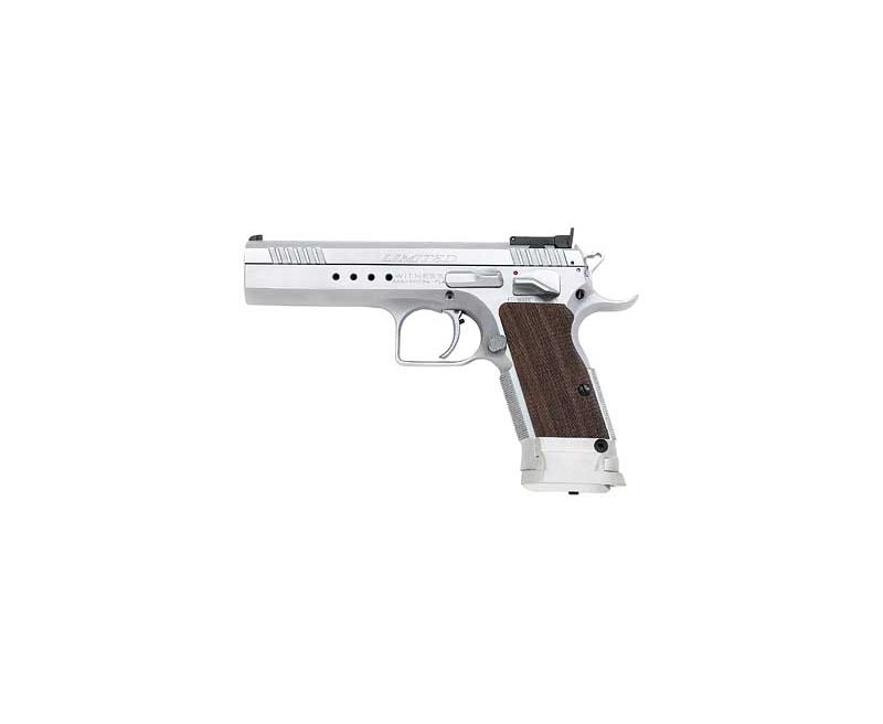 EAA Corp Tanfoglio Witness Elite Limited Chrome 10mm 4.75-inch 14Rds Adjustable Sights