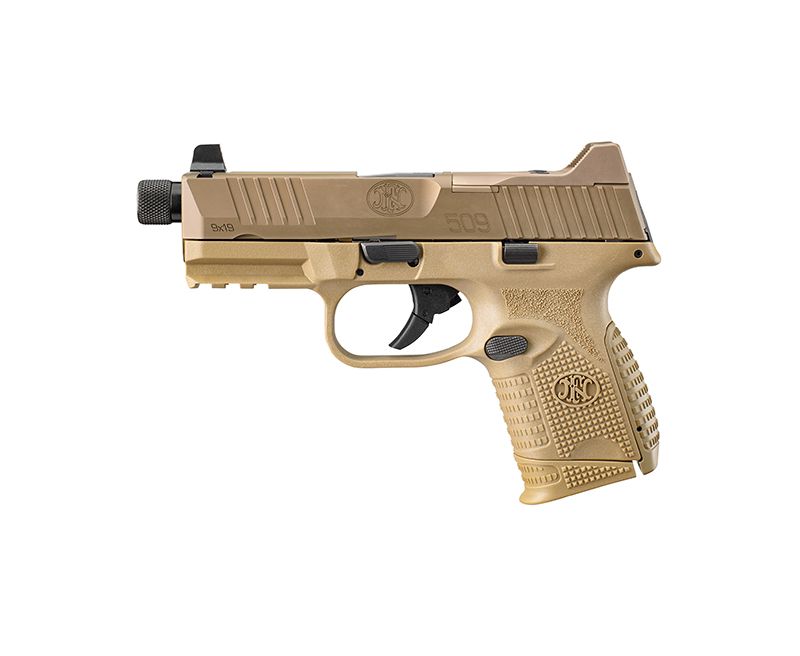 FN 509C Tactical Flat Dark Earth 9mm 4.3″ Barrel 24-Rounds Night Sights