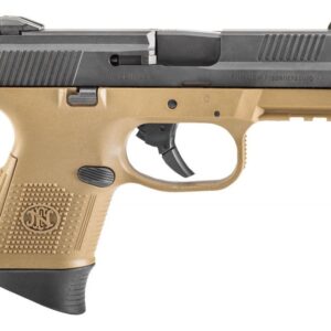FN FNS-9C Black / Flat Dark Earth 9mm 3.6-inch 10Rds