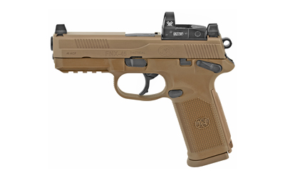 FN FNX-45 Tactical Non Threaded .45 ACP 4.5″ Barrel 10-Rounds FDE