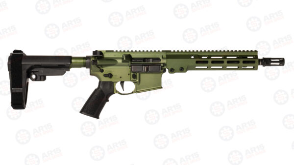 Geissele Super Duty 5.56mm AR-15 Pistol with OD Green