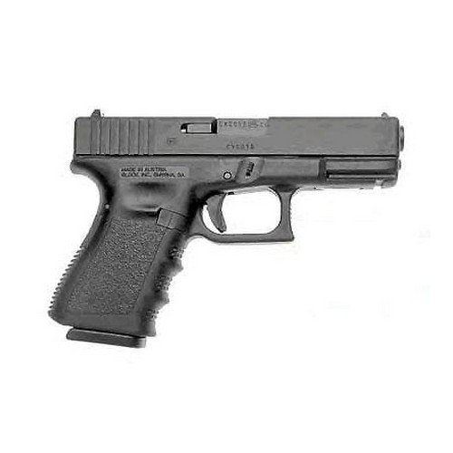 Glock 19 Gen3 Black 9mm 4-inch 15Rd Fixed Sights