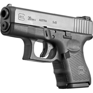 Glock G26 Gen 4 9mm 3.42″ Barrel 10 RDs