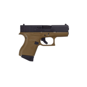Glock 43 Gen3 Black/FDE 9mm 3.39-inch 6Rds