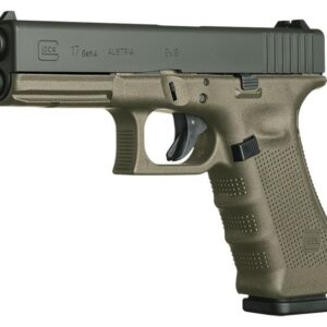 Glock G17 Gen 4 OD Green 9MM 4.49 inch 10 Rounds MOS
