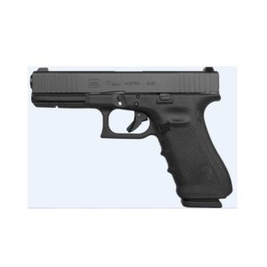 Glock G17 Gen4 Black 9mm 4.5-inch 10rd with front serrations