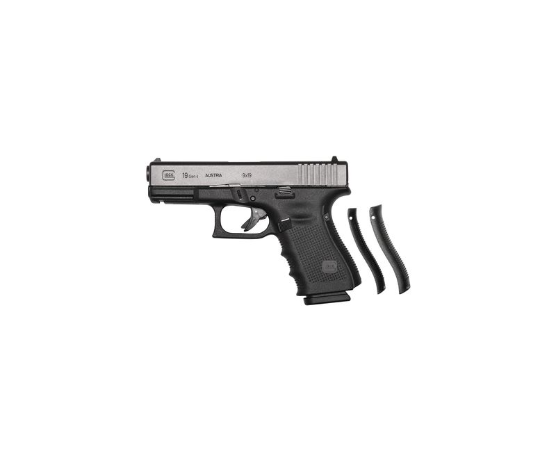 Glock 19 Gen 4 Black 9mm 4 Inch 10 Rd Night Sights
