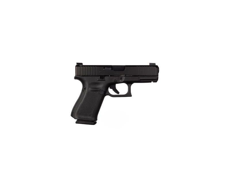 Glock G19 Gen 5 Front Serrations 9mm 4.02″ Barrel 10-Rounds AmeriGlo Bold Night Sights