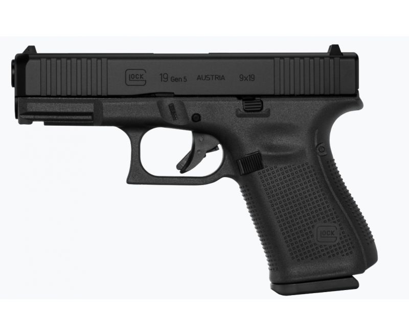 Glock G19 Gen 5 9mm 4.02″ Barrel 10-Rounds Fixed Sights