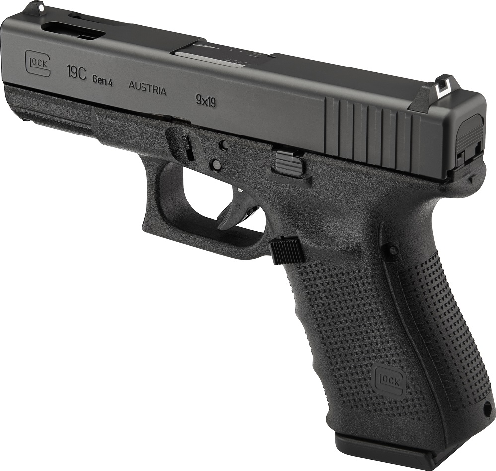 Glock G19C Gen4 Compensated 9mm 4″ Barrel 15-Rounds