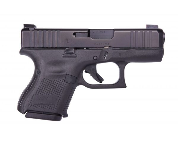 Glock 26 Gen 5 with Front Serrations 9mm 3.42″ Barrel 10-Rounds AmeriGlo Sights