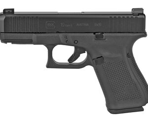 Glock G19 Gen 5 with Front Serrations 9mm 4.02″ Barrel 10-Rounds AmeriGlo Bold Sights