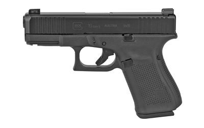 Glock G19 Gen 5 with Front Serrations 9mm 4.02″ Barrel 10-Rounds AmeriGlo Bold Sights