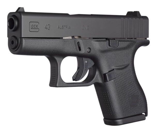Glock G43 Pistol 9mm 3.4″ Barrel 6-Rounds Night Sights