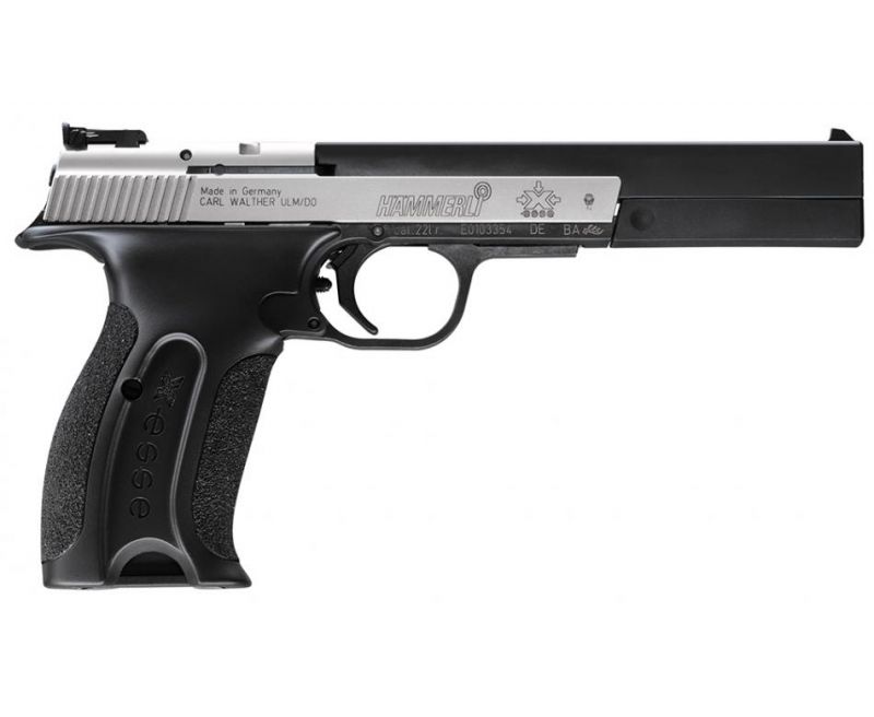 Hammerli X-Esse Long Black / Stainless .22 LR 5.9-inch 10Rds Adjustable Sights