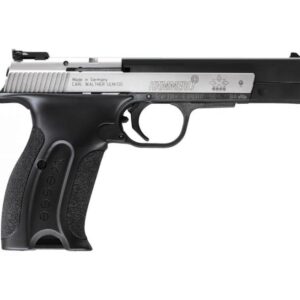 Hammerli X-Esse Short Black / Stainless .22 LR 4.5-inch 10Rds Adjustable Sights