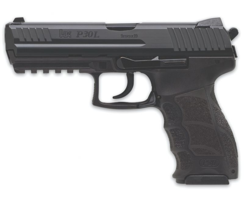 Heckler and Koch P30L V3 Black 9mm 4.45″ Barrel 17-Rounds