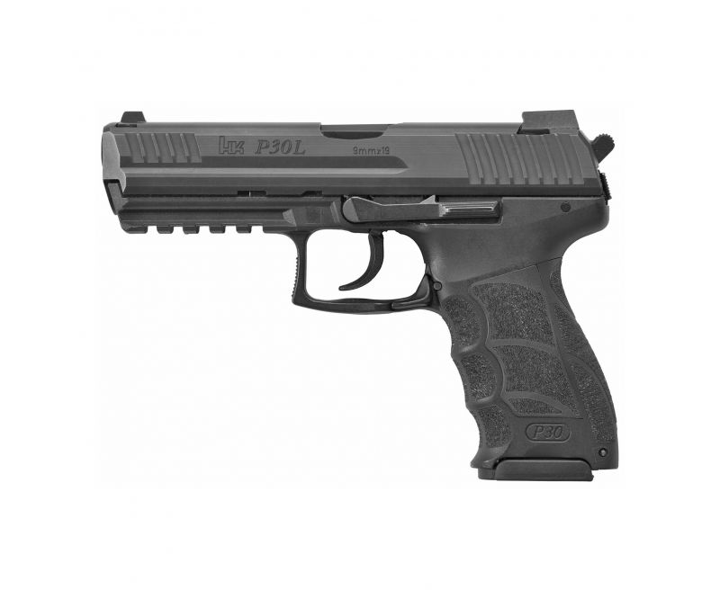 Heckler and Koch P30L V3 9mm 4.45″ Barrel 10-Rounds Night Sights