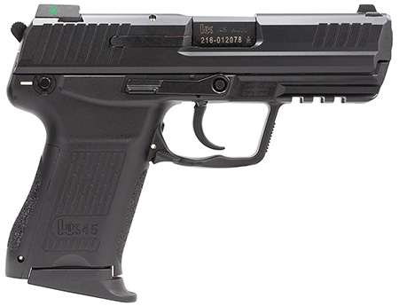 Heckler and Koch HK45 Compact V1 LEA Black .45ACP 3.9-inch 8rd Night Sights