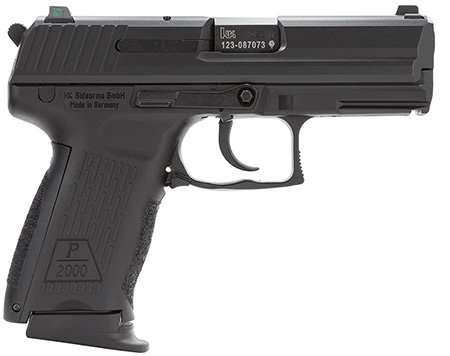 Heckler and Koch P2000 V2 Black .40SW 3.7-inch 12rd