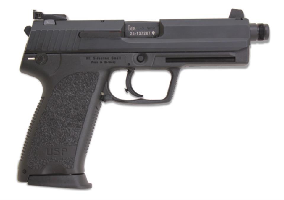 Heckler and Koch USP45T V1 Blued .45 ACP 5.09-inch 10Rds