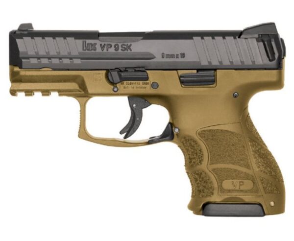 Heckler and Koch VP9SK Black / Flat Dark Earth 9mm 3.39-inch 10Rds