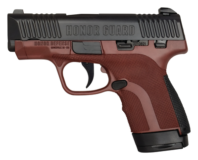Honor Defense Sub-Compact w/ Manual Safety Black / Mahogany 9mm 3.2-inch 8Rds