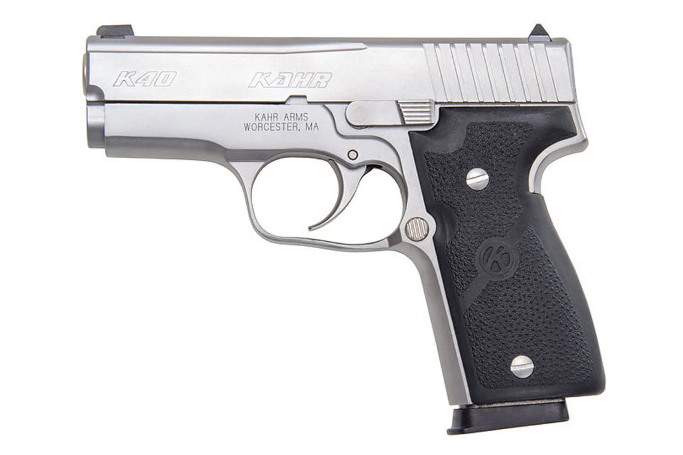 Kahr Arms K40 Elite 40 S&amp;W Centerfire Pistol with Polished Stainless Finish