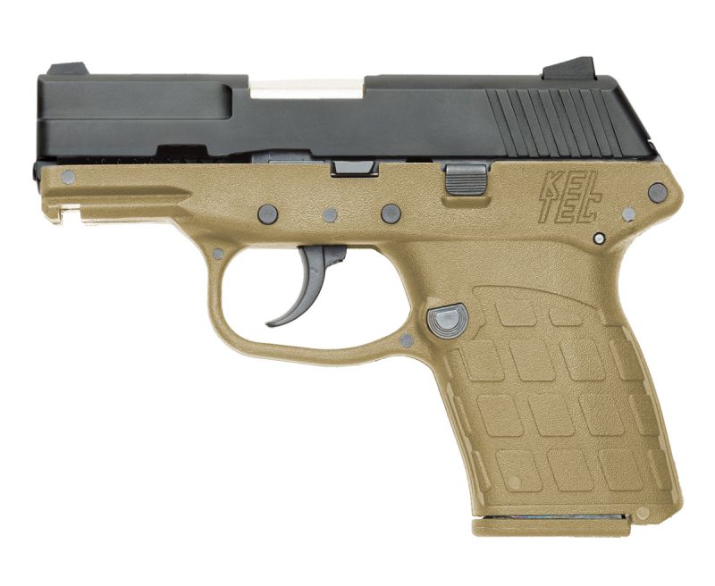 Kel-Tec PF-9 Pistol Tan Cerakote 9mm 3.1-inch 7Rds