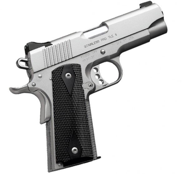 Kimber Stainless Pro II 45ACP 4 Inch 8 Rd Night Sights Stainless