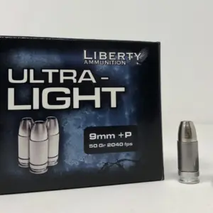 Liberty Ammo Civil Defense 9mm 50gr, LF Fragmenting HP