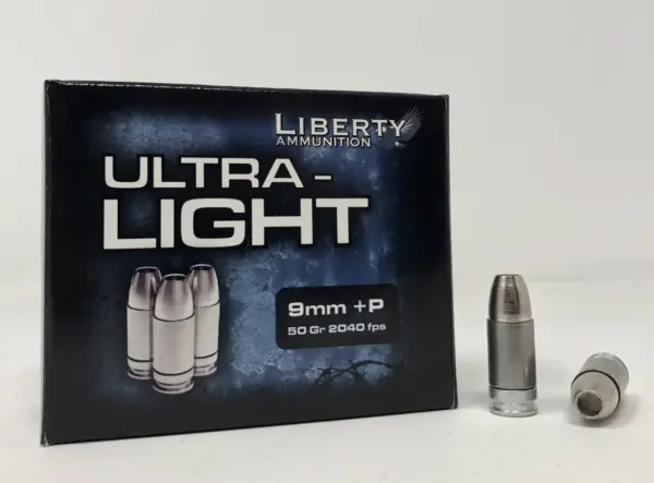 Liberty Ammo Civil Defense 9mm 50gr, LF Fragmenting HP