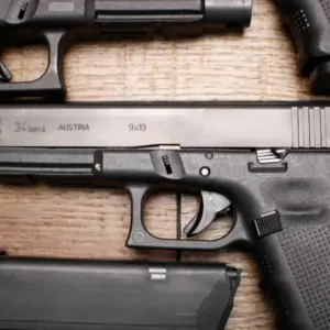 Glock 34 GEN4 9mm Police Trade-In Pistol with Night